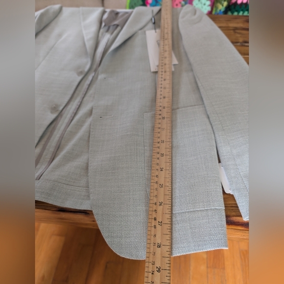 Calvin Klein Gray Sport Coat Modern Tailored Fit - Picture 5 of 7